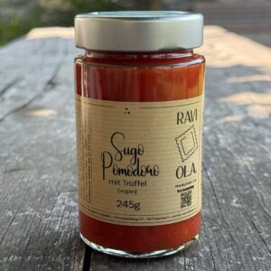 Sugo Pomodoro mit schwarzem Trüffel