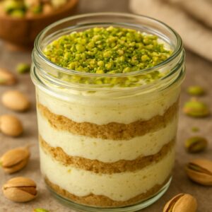 Pistazien Tiramisu im Glas