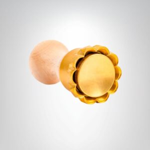 Pasta-Stempel Blume aus Messing