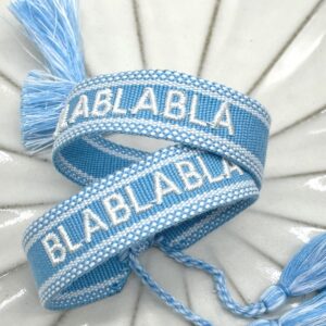 Blablabla Armband blau