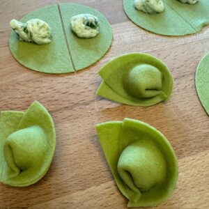 Ravioli Mortadella Pistazie