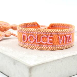 Dolce Vita Armband orange