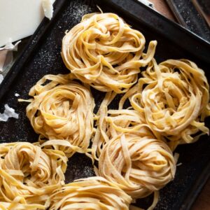 Fettuccine mit Ei oder Vegan