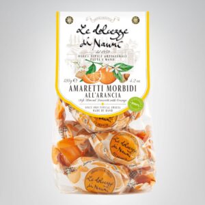 Weiche Mandelmakronen mit Orange