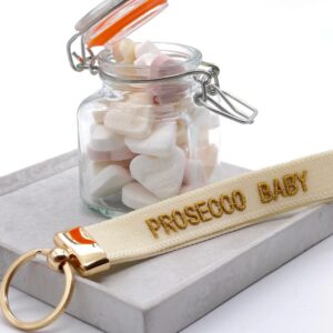 Prosecco Baby Schlüsselanhänger