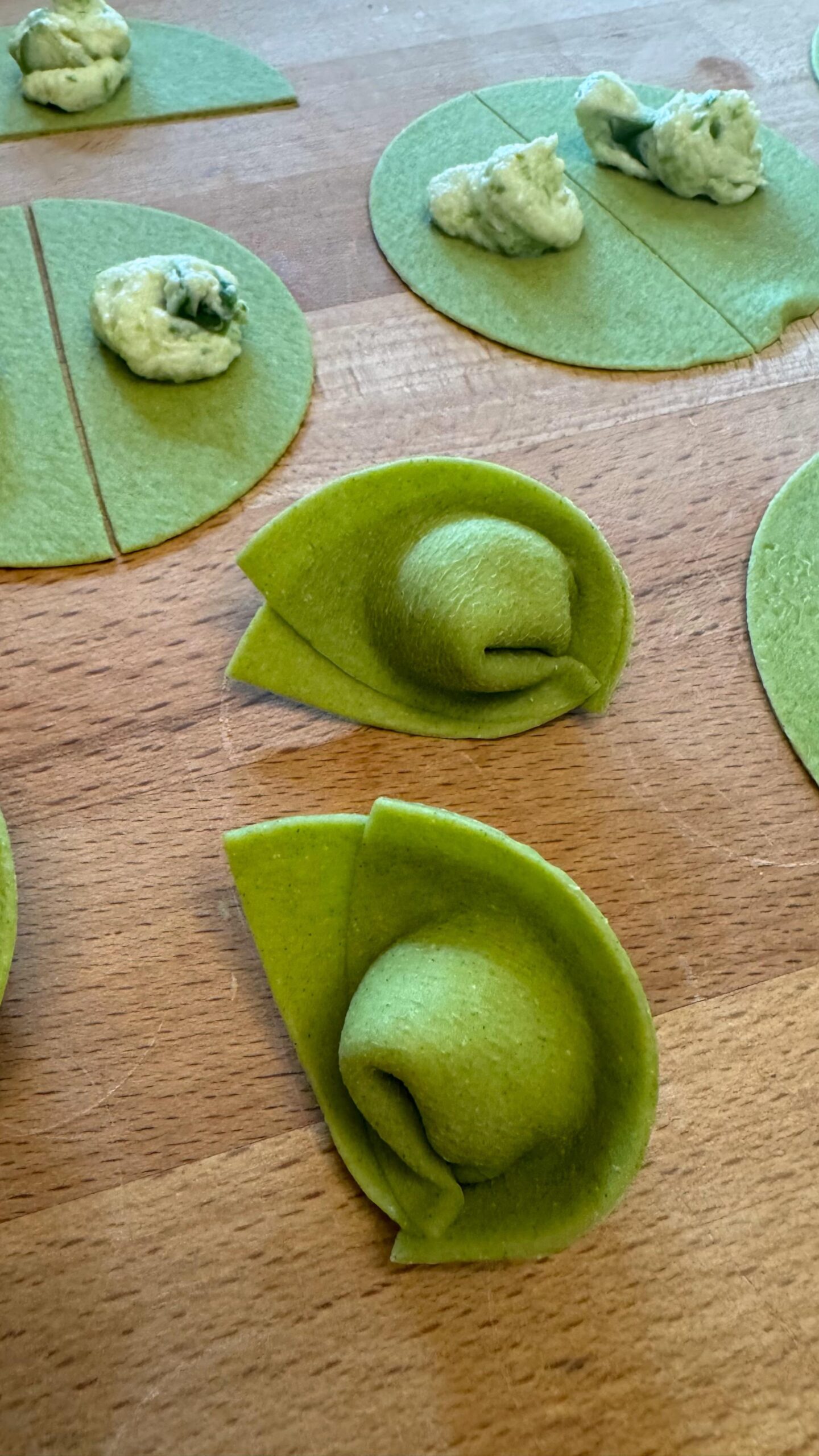 Tortelloni Ricotta Basilikum