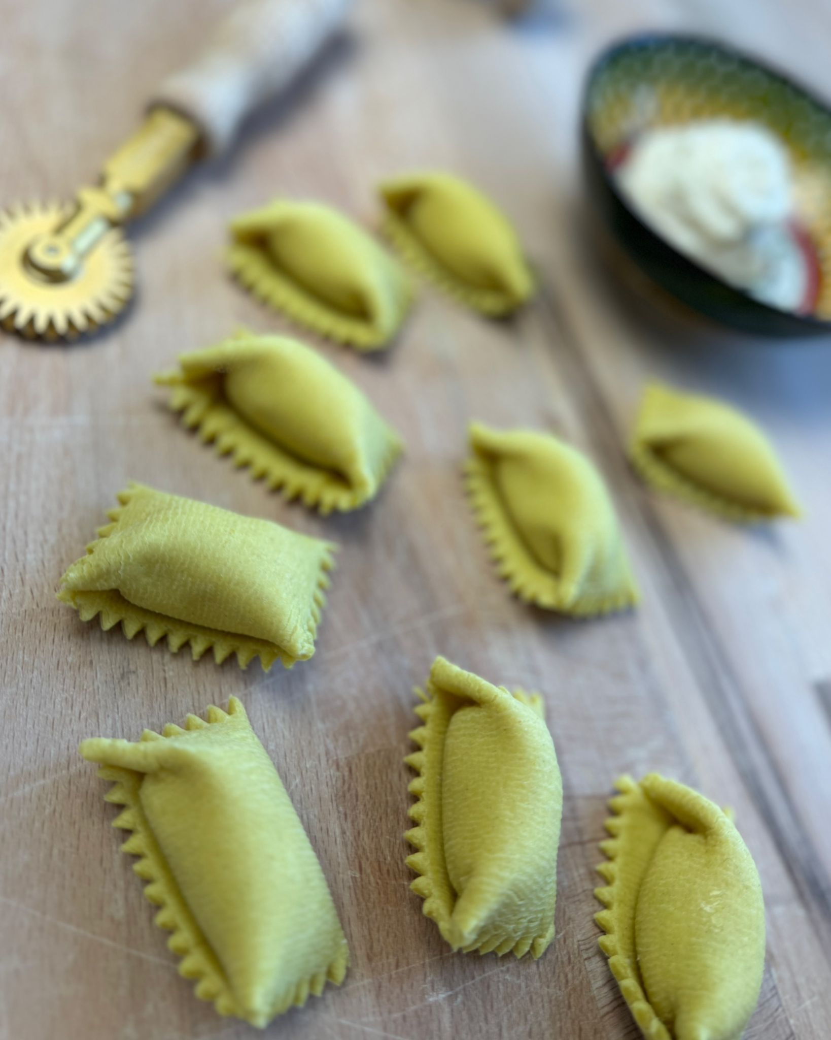 Agnolotti weißer Spargel – Bild 2