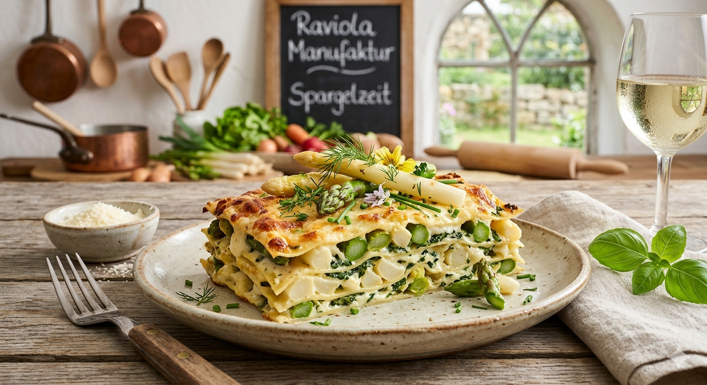 Spargel Lasagne – Bild 2