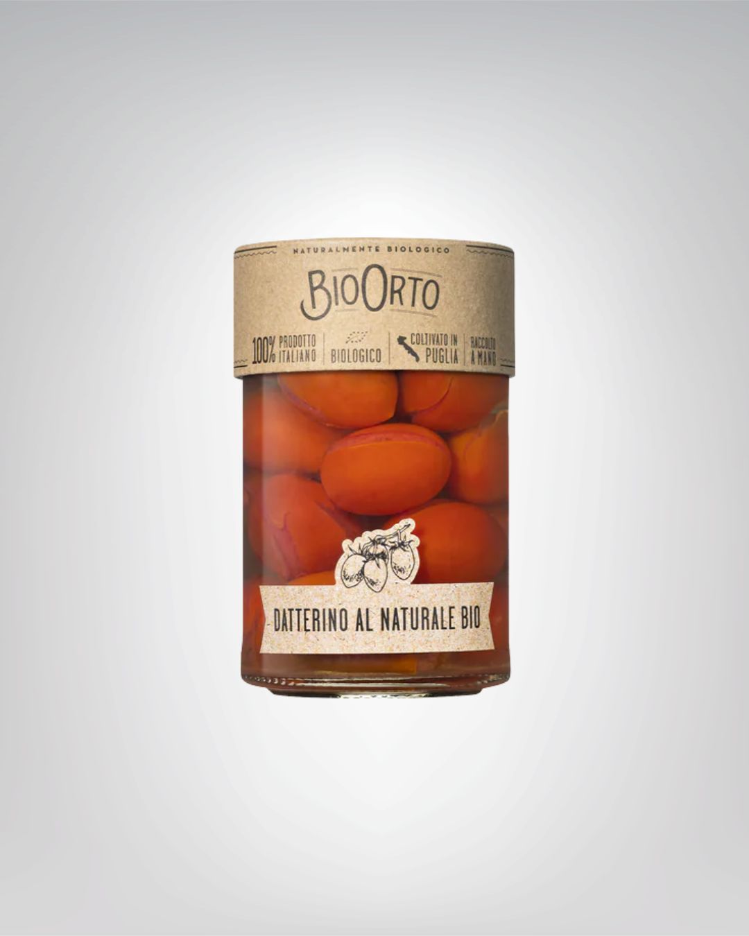 Bio-Datteltomaten in Salzlake