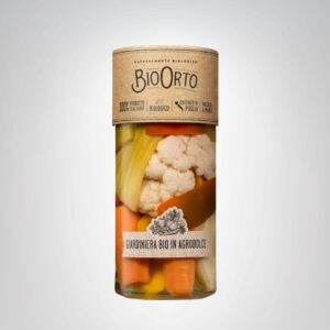 Bio-Gemüse in süß-saurer Marinade