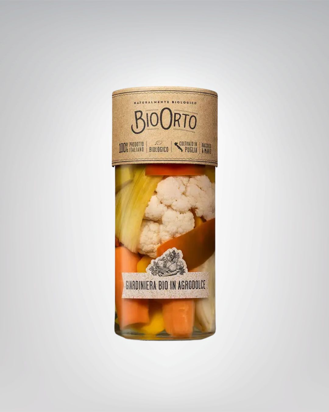 Bio-Gemüse in süß-saurer Marinade
